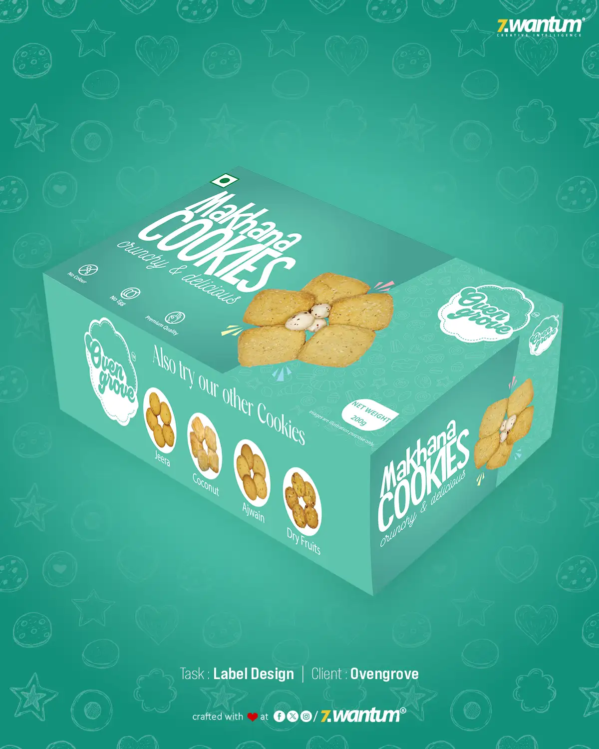 Zwantum FoodLabel Design Cookies