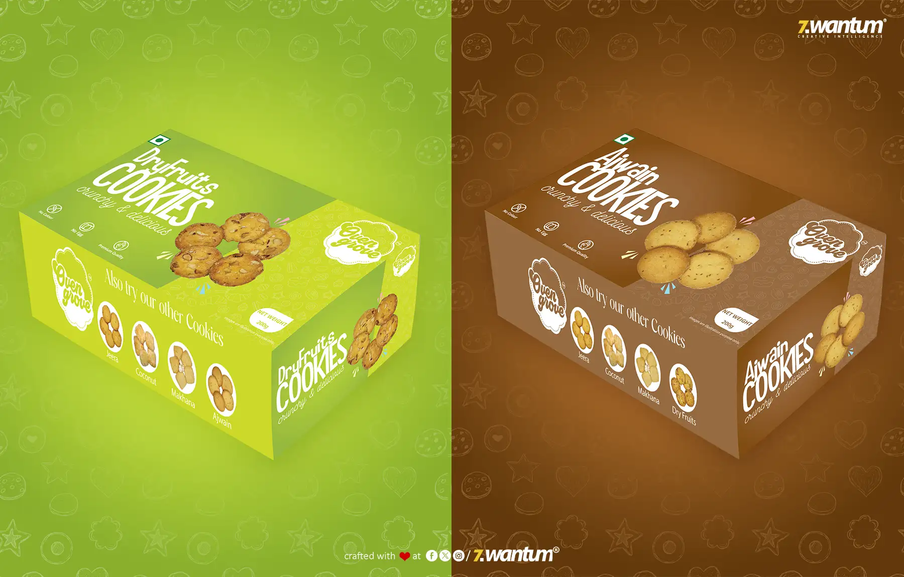 Zwantum FoodLabel Design Cookies