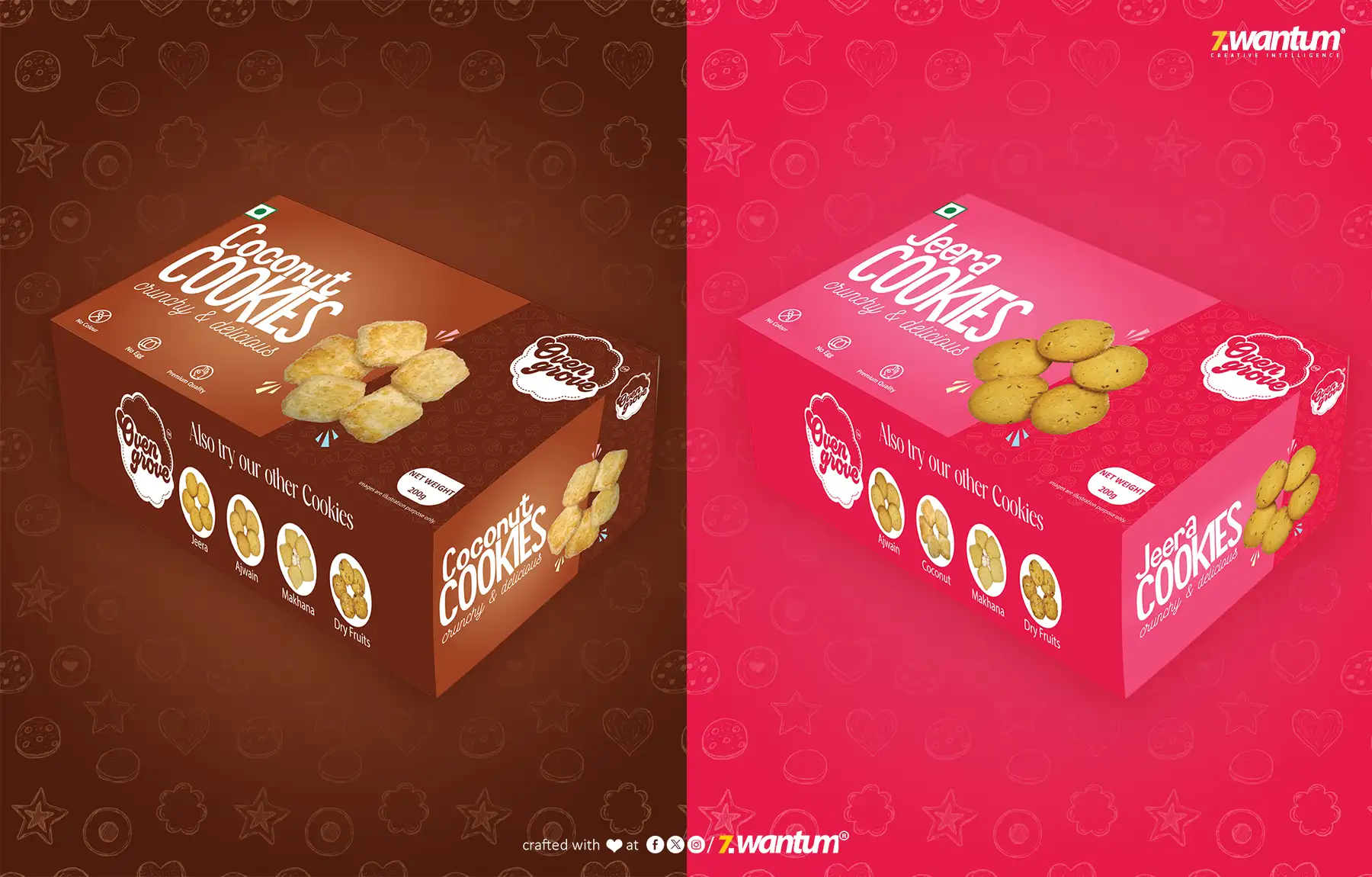 Zwantum FoodLabel Design Cookies
