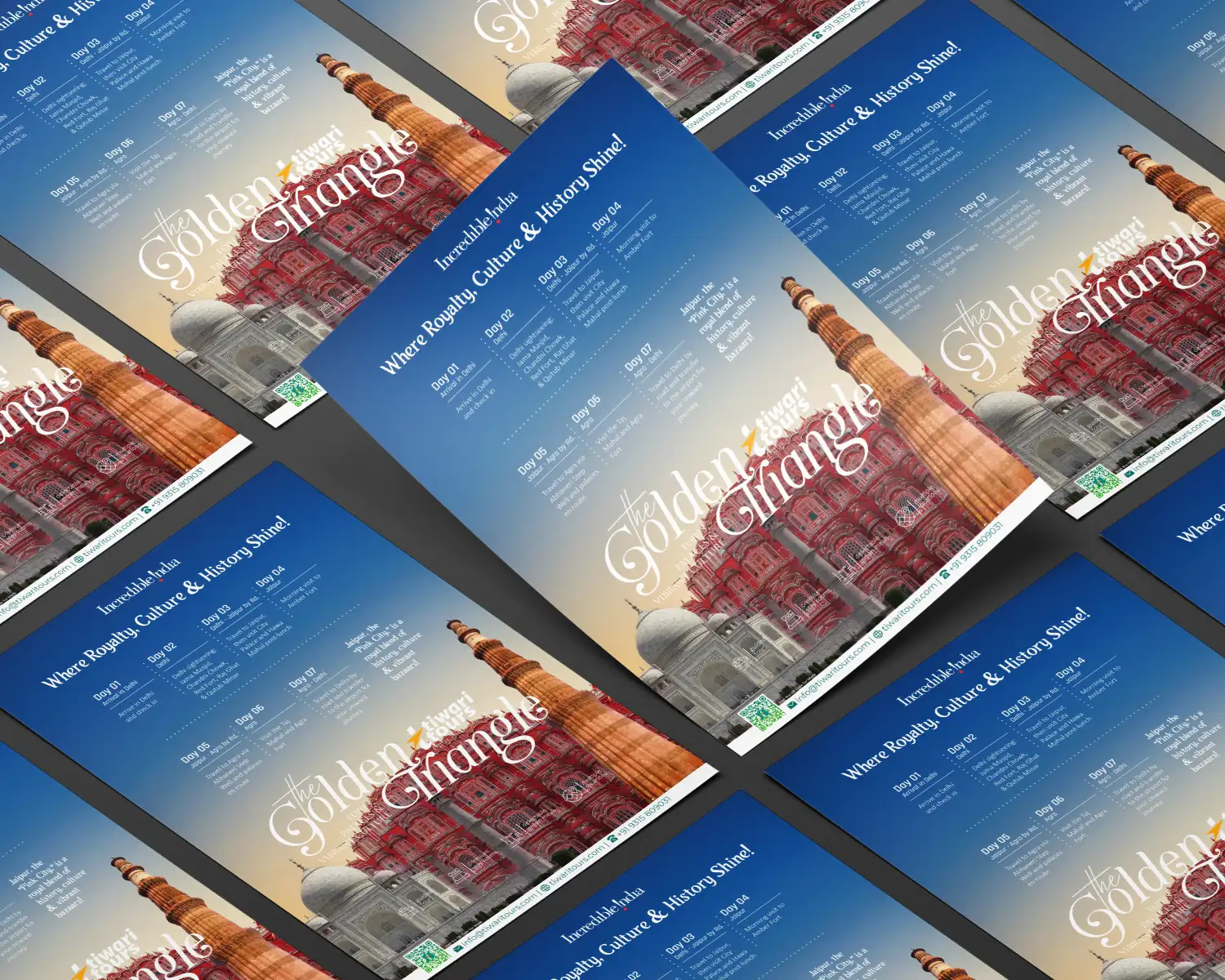 Zwantum Flyer Design Tiwari Tours