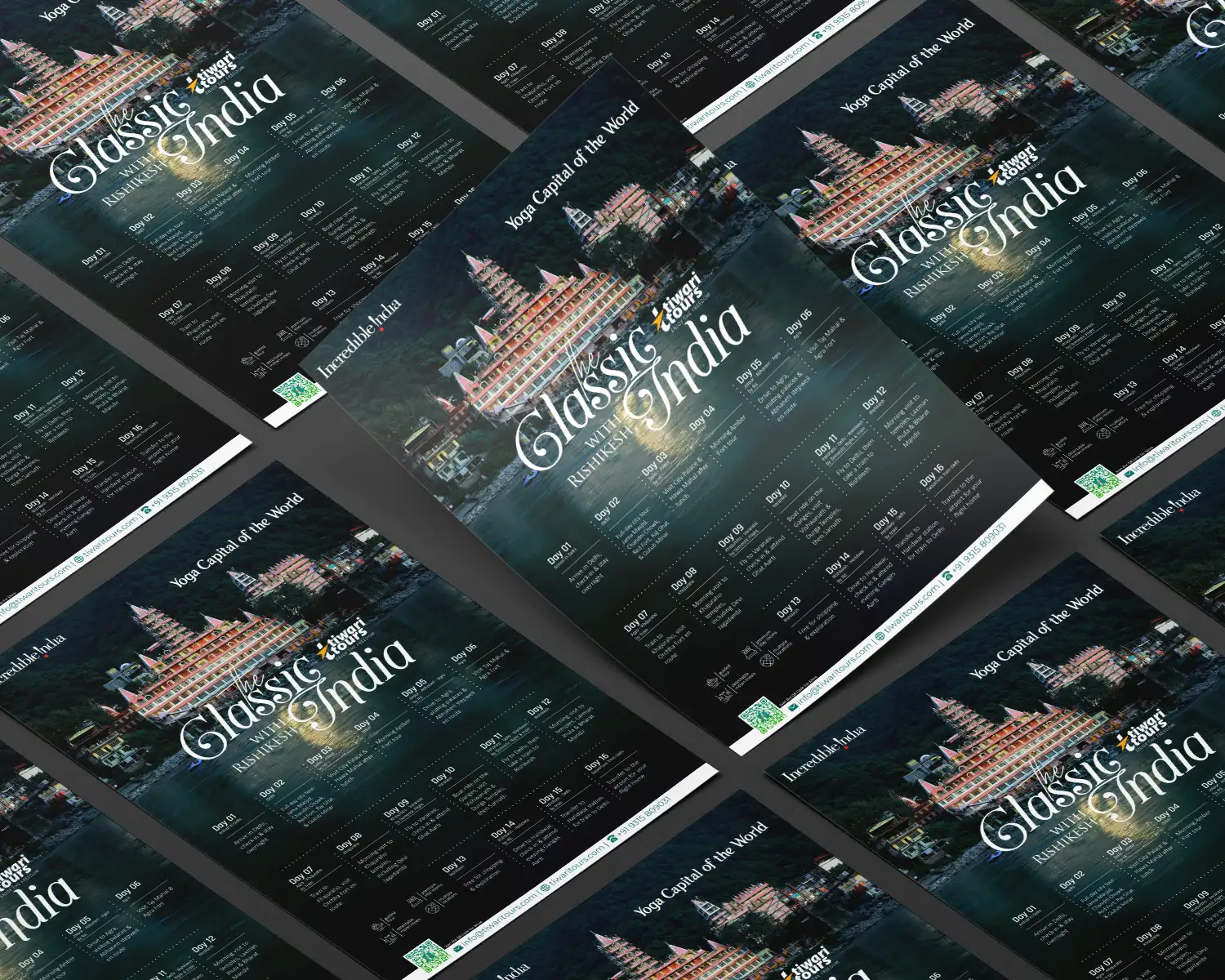 Zwantum Flyer Design Tiwari Tours