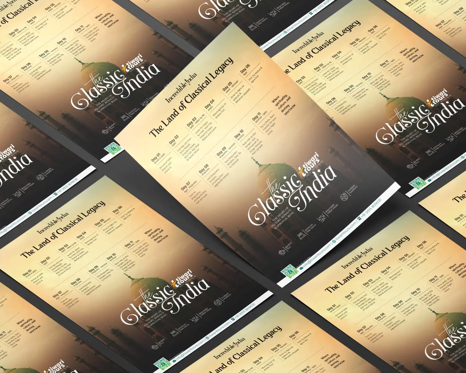 Zwantum Flyer Design Tiwari Tours