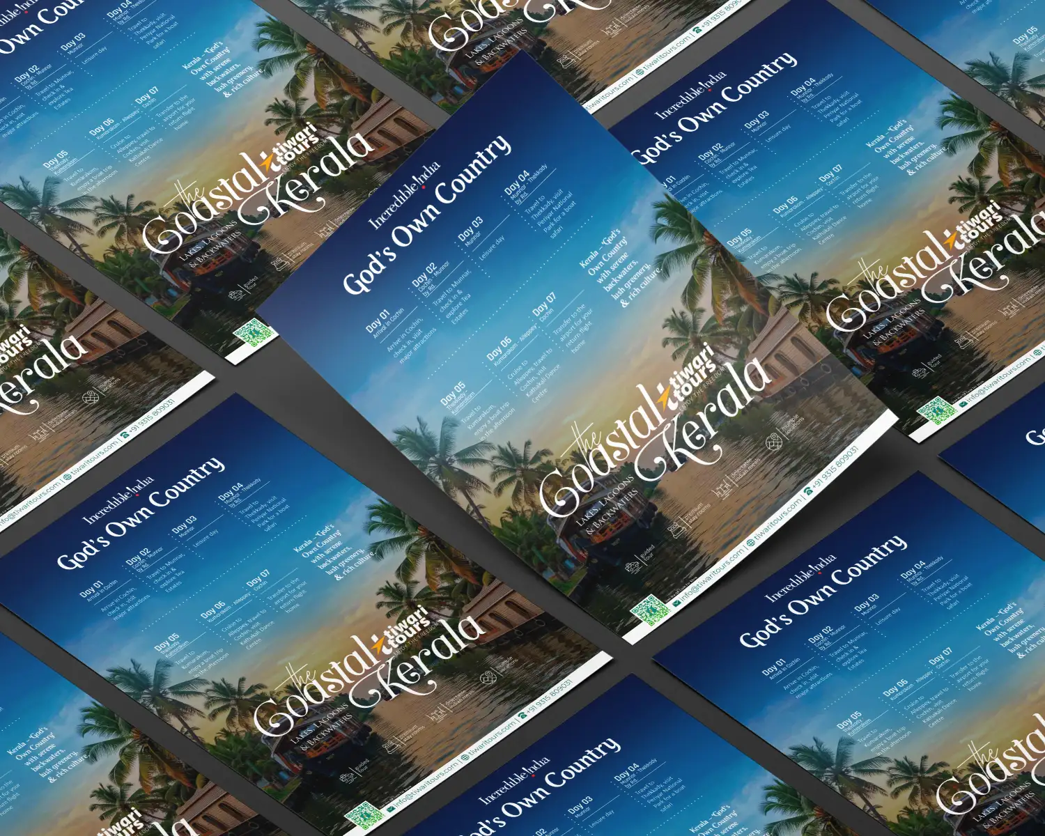 Zwantum Flyer Design Tiwari Tours