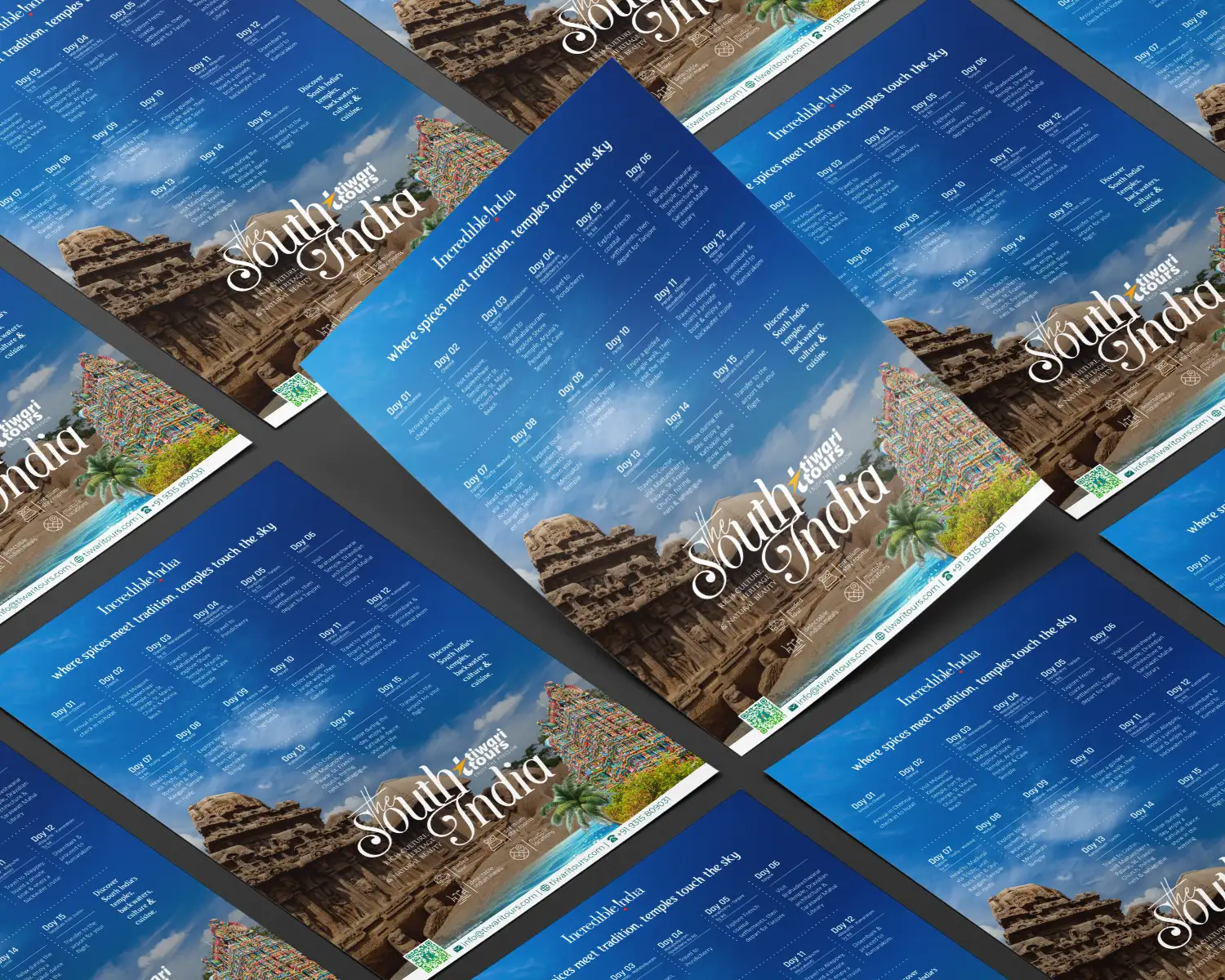 Zwantum Flyer Design Tiwari Tours